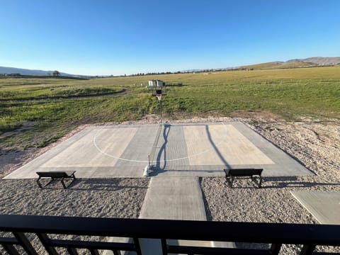 Pickleball and basketball court