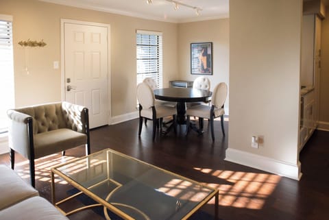 Living and dining space