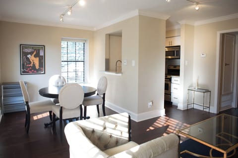 Living and dining area