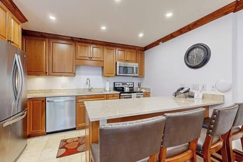 Bar Seating & Kitchen