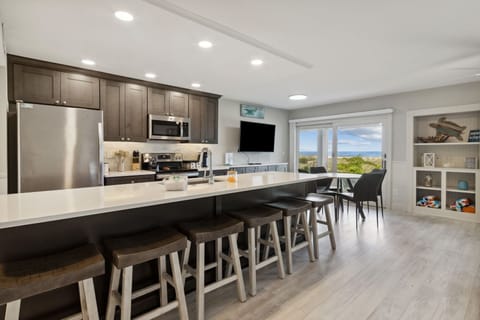 Kitchen with patio access