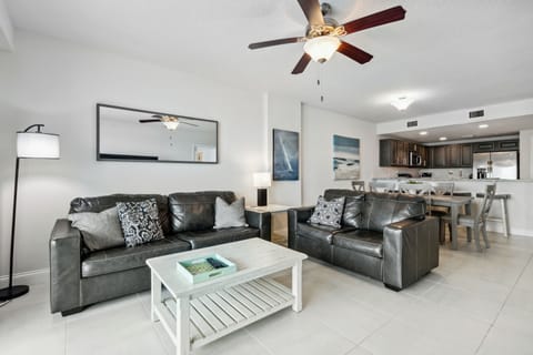 Open living and dining