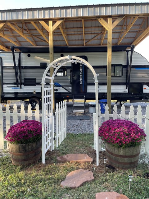 Entrance to your own yard