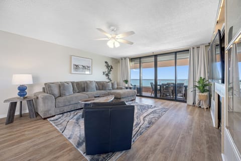 Relax in the cozy and inviting living space.