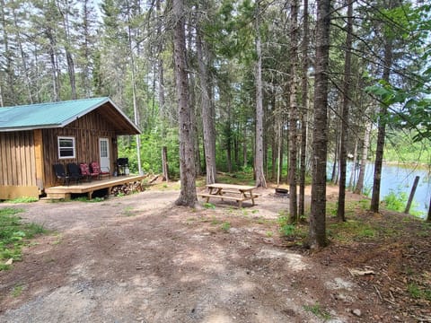 Cabin along the Little White