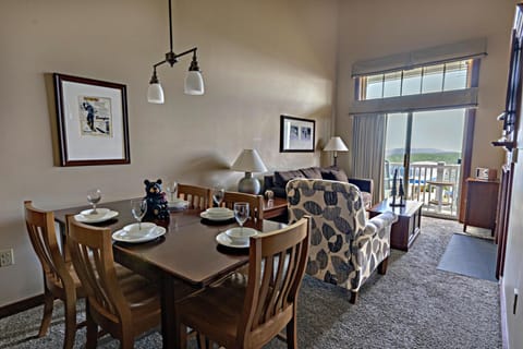 Escape to Allegheny Springs 436 — with soaring 4th-floor views and Ballhooter lift scenery in the heart of the Village.