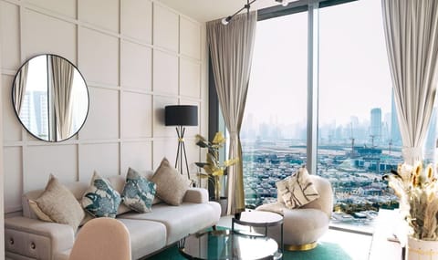 Welcome to your stylish urban retreat in Dubai's prestigious Sobha Hartland.
