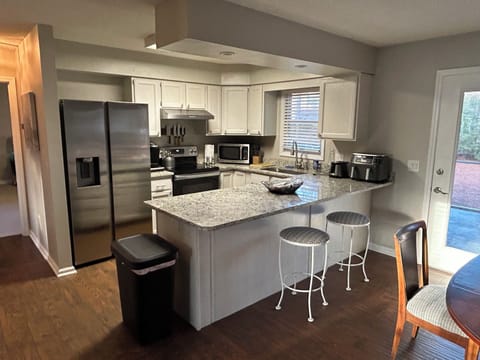 Kitchen with Counter Seating