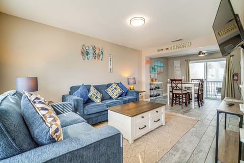 Brigantine Vacation Rental | 2BR | 1.5BA | Stairs Required | 750 Sq Ft