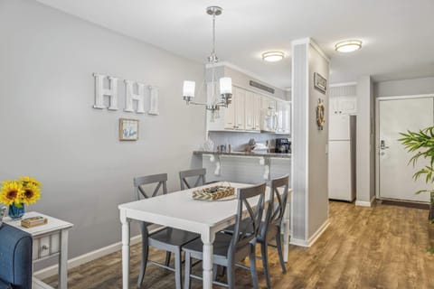 Dining table with seating for 4