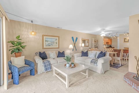 Cozy up in the serene living room and stream all your favorite shows