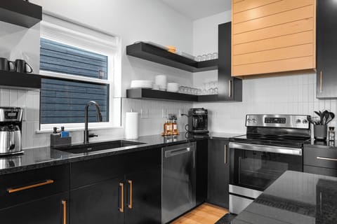 Fuel up at the coffee bar with the Philips LatteGo 3200 espresso machine and a curated selection of coffee essentials.