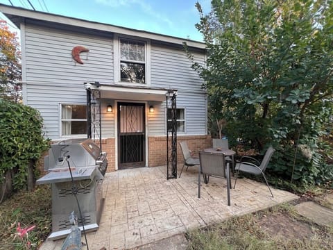 Carriage house patio