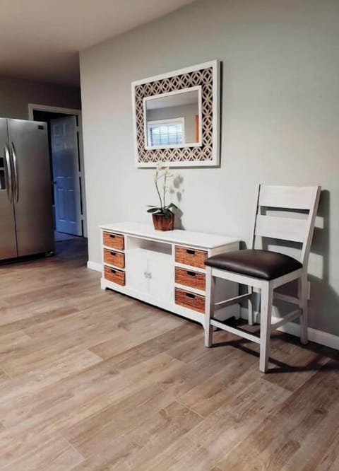 Cabinet containing board games