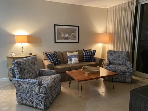 Living room with sleeper sofa