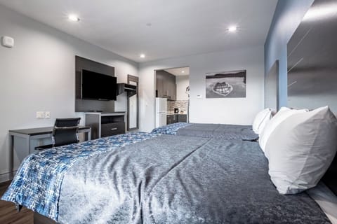 Settle in comfortably with everything you need within reach.