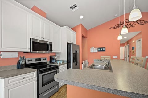 Kitchen with Stainless Steel Appliances