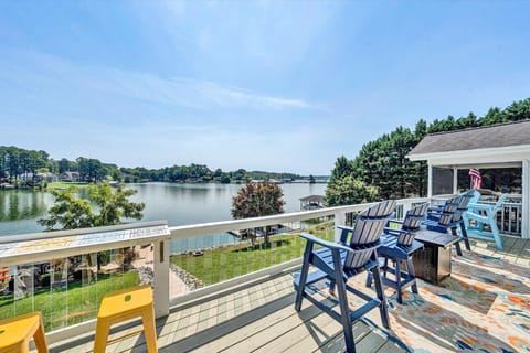 Bask in the sun or enjoy a meal al fresco on our spacious deck with stunning views.