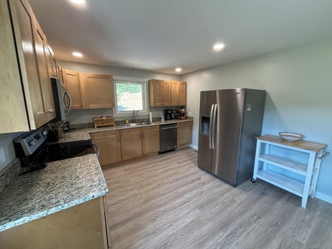 Fully equipped kitchen