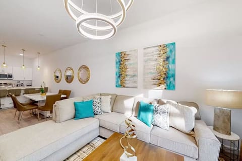 Unwind in a cozy living room designed for ultimate comfort.