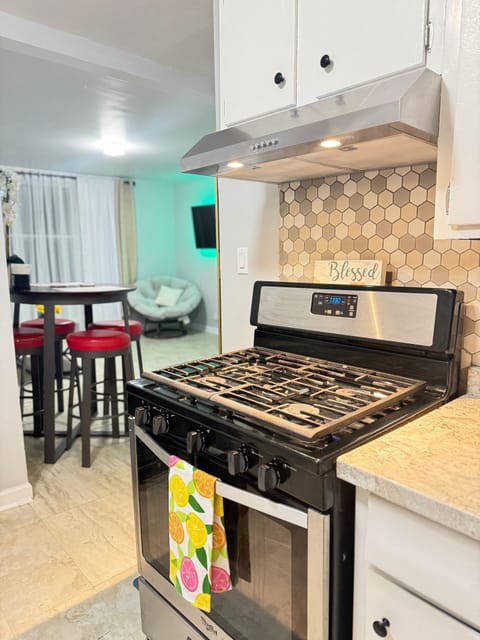 View of the kitchen looking towards the livingroom