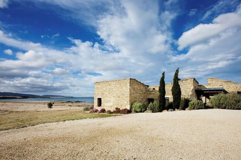 Cypresses, traditional Mediterranean symbol of welcome. The whole house is yours. 