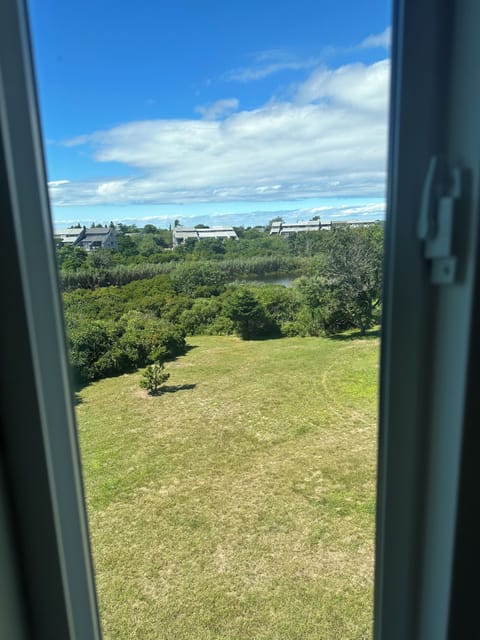 View of Goose Cove Pond from third floor