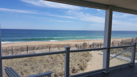 Ocean view from the deck