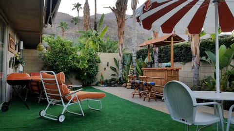 Fantastic San Jacinto Mountain views from the patio