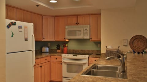 Great updated kitchen with everything you need, and a fantastic view!
