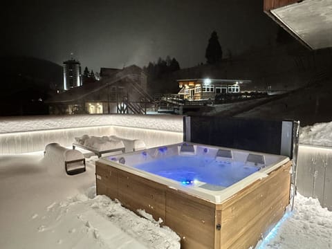 Building, Snow, Swimming Pool, Freezing, House, Roof, Winter, Composite Material, Leisure, Event