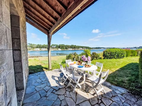 Sky, Plant, Property, Water, Azure, Shade, Outdoor Furniture, Chair, Table, Cloud