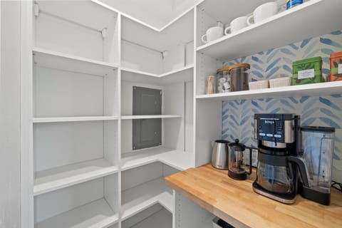 Main house coffee + tea bar