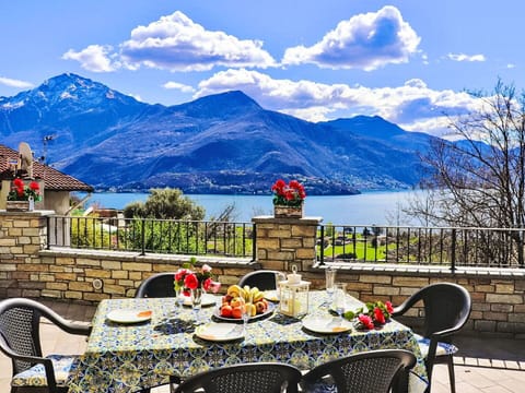 Cloud, Sky, Table, Furniture, Mountain, Chair, Water, Nature, Plant, Outdoor Furniture