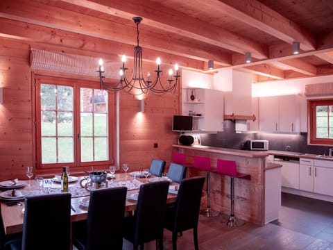 Property, Furniture, Table, Cabinetry, Countertop, Window, Lighting, Interior Design, Chair, Kitchen Appliance