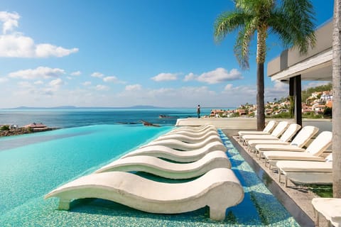 Lay back and relax with your toes in the water