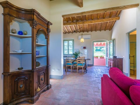 Furniture, Property, Cabinetry, Azure, Wood, Interior Design, Architecture, Houseplant, Floor, Flooring