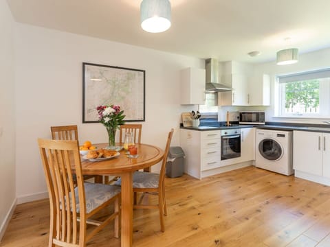 Furniture, Cabinetry, Table, Countertop, Chair, Wood, Kitchen Stove, Window, Houseplant, Flowerpot