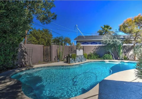 Relax in your pool that feels so private. It's deep too for you divers. 