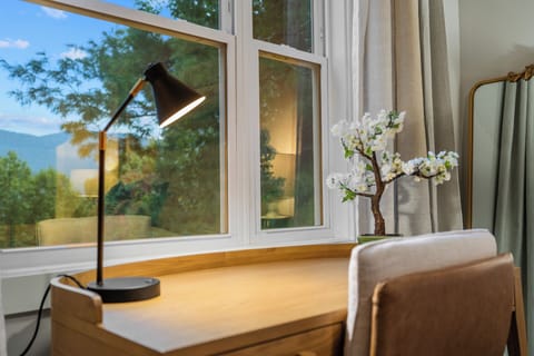 Primary work-space - get work done with a view!