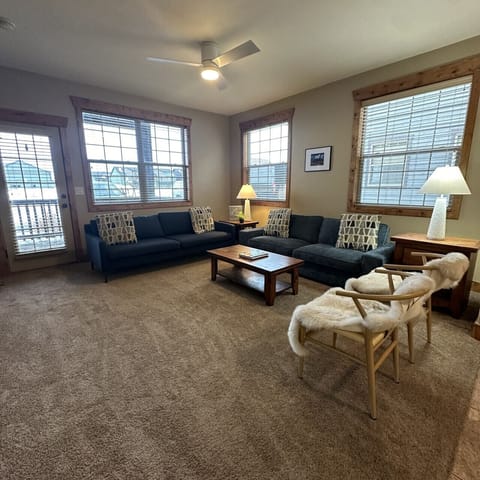 Open concept living area