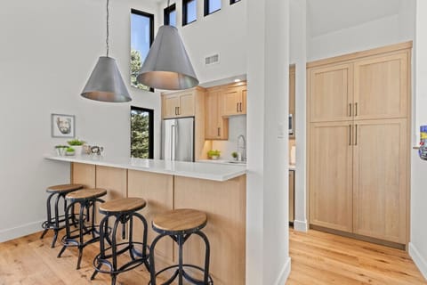 spacious gourmet kitchen