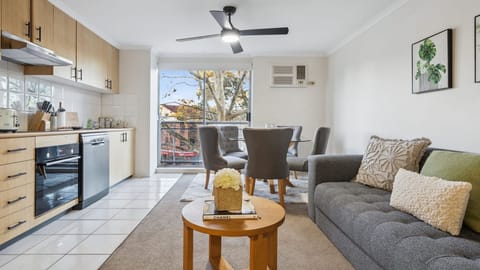 Make yourself comfortable in this bright and inviting living space