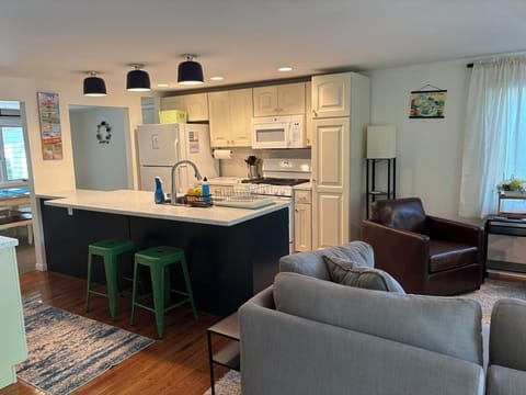 Kitchen remodeled in 2025- dishwasher, island seating