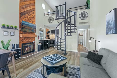 Curl up in the tranquil living room & stream your favorite entertainment