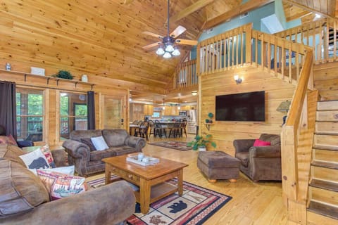 Living Room with Sofa Bed