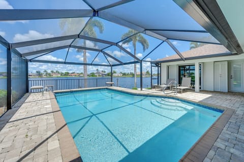 Cape Coral Vacation Rental | 3BR | 2BA | 1,943 Sq Ft | 1 Step to Enter