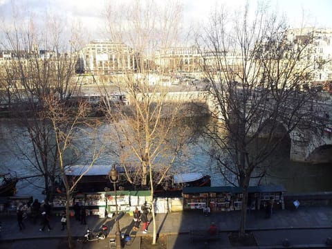 Seine is a 1 minute walk from the apartment,Pont Neuf 250 m