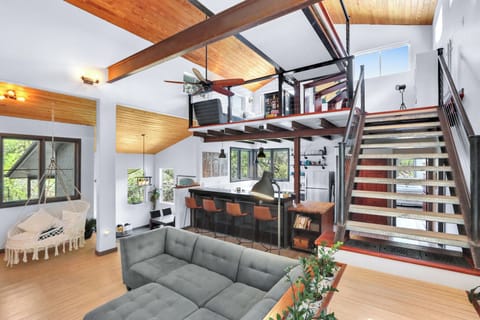 Unique and open concept living space