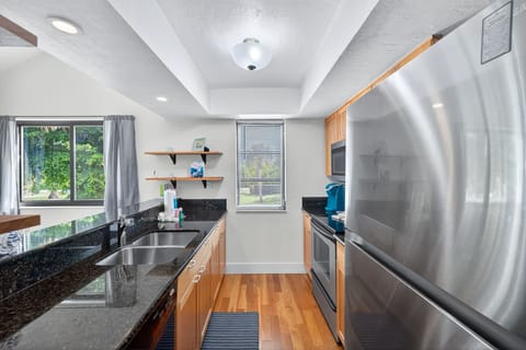 Open concept kitchen